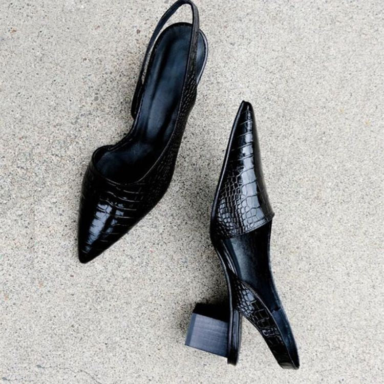 The Liza Slip-On Heel
